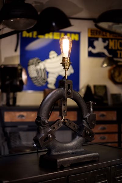 lampe atelier creation fonte